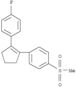 Benzene,1-fluoro-4-[2-[4-(methylsulfonyl)phenyl]-1-cyclopenten-1-yl]-