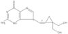 2-Amino-9-[(Z)-[2,2-bis(hydroxymethyl)cyclopropylidene]methyl]-1,9-dihydro-6H-purin-6-one