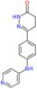 6-[4-(pyridin-4-ylamino)phenyl]-4,5-dihydropyridazin-3(2H)-one