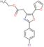 ethyl [2-(4-chlorophenyl)-5-(furan-2-yl)-1,3-oxazol-4-yl]acetate