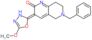 (3E)-6-benzyl-3-(5-methoxy-1,3,4-oxadiazol-2(3H)-ylidene)-5,6,7,8-tetrahydro-1,6-naphthyridin-2(3H…