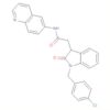 1H-Indole-3-acetamide, 1-[(4-chlorophenyl)methyl]-a-oxo-N-6-quinolinyl-