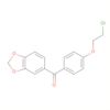 Methanone, 1,3-benzodioxol-5-yl[4-(2-chloroethoxy)phenyl]-