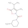 Piperidine,3-methyl-1-[[3-methyl-4-(1-methylethyl)-5-oxo-2(5H)-isoxazolyl]carbonyl]-, (3S)-