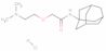 Acetamide, 2-[2-(dimethylamino)ethoxy]-N-tricyclo[3.3.1.13,7]dec-1-yl-, hydrochloride (1:1)