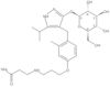 3-[[3-[4-[[3-(β-<span class="text-smallcaps">D</span>-Glucopyranosyloxy)-5-(1-methylethyl)-1H-pyrazol-4-yl]methyl]-3-methylphenoxy]propyl]amino]propanamide