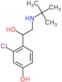 4-[2-(tert-butylamino)-1-hydroxyethyl]-3-chlorophenol