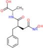 N-[(2R)-2-benzyl-4-(hydroxyamino)-4-oxobutanoyl]-L-alanine