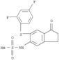 Methanesulfonamide,N-[6-[(2,4-difluorophenyl)thio]-2,3-dihydro-1-oxo-1H-inden-5-yl]-