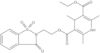 2,4,6-Trimethyl-1,4-dihydropyridine-3,5-dicarboxylic acid 2-(1,1-dioxido-3-oxo-2,3-dihydro-1,2-ben…