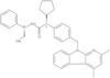 2(S)-Cyclopentyl-2-[4-(2,4-dimethyl-9H-pyrido[2,3-b]indol-9-ylmethyl)phenyl]-N-[2-hydroxy-1(R)-phenylethyl]acetamide