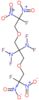 N,N,N',N'-tetrafluoro-1,3-bis(2-fluoro-2,2-dinitroethoxy)propane-2,2-diamine