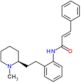 (2E)-N-(2-{2-[(2S)-1-methylpiperidin-2-yl]ethyl}phenyl)-3-phenylprop-2-enamide