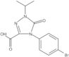 4-(4-Bromophenyl)-4,5-dihydro-1-(1-methylethyl)-5-oxo-1H-1,2,4-triazole-3-carboxylic acid