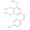 Benzene, 1,2,3-trimethoxy-5-[2-(4-methylphenyl)ethenyl]-, (Z)-
