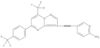 5-[2-[7-(Trifluoromethyl)-5-[4-(trifluoromethyl)phenyl]pyrazolo[1,5-a]pyrimidin-3-yl]ethynyl]-2-pyridinamine