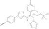 4-[2-[(1R,2R)-2-(2,4-Difluorophenyl)-1-methyl-2-[(phosphonooxy)methoxy]-3-(1H-1,2,4-triazol-1-yl)propyl]-4-thiazolyl]benzonitrile
