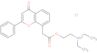 2-(Diethylamino)ethyl 4-oxo-2-phenyl-4H-1-benzopyran-8-acetate