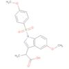 1H-Indole-3-propanoic acid, 5-methoxy-1-[(4-methoxyphenyl)sulfonyl]-