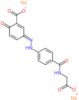 disodium (3E)-3-(2-{4-[(carboxylatomethyl)carbamoyl]phenyl}hydrazinylidene)-6-oxocyclohexa-1,4-d...