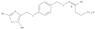 Benzenebutanoic acid, g-[[[4-[(5-methyl-2-phenyl-4-oxazolyl)methoxy]phenyl]methoxy]imino]-,(gE)-