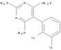 2,4-Pyrimidinediamine,5-(2,3-dichlorophenyl)-6-(fluoromethyl)-, (5R)-