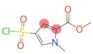 methyl 4-chlorosulfonyl-1-methyl-pyrrole-2-carboxylate