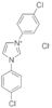 1H-Imidazolium, 1,3-bis(4-chlorophenyl)-, chloride (1:1)