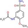 N-(2-methoxy-5-sulfamoylphenyl)acetamide