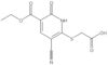 3-Ethyl 6-[(carboxymethyl)thio]-5-cyano-1,2-dihydro-2-oxo-3-pyridinecarboxylate