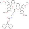 9H-fluoren-9-ylmethyl (6-[bis(4-methoxyphenyl)(phenyl)methoxy]-5-{[bis(4-methoxyphenyl)(phenyl)m...