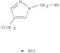 1H-Pyrazole,4-(chloromethyl)-1-(phenylmethyl)-, hydrochloride (1:1)