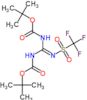 tert-butyl {(tert-butoxycarbonyl)[(trifluoromethyl)sulfonyl]carbamimidoyl}carbamate (non-preferred name)