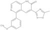 5-(3-Methoxyphenyl)-3-(5-methyl-1,2,4-oxadiazol-3-yl)-1,6-naphthyridin-2(1H)-one