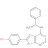 Phenol,4-[4-[[(1R)-1-phenylethyl]amino]-1H-pyrrolo[2,3-d]pyrimidin-6-yl]-