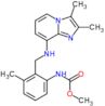 methyl (2-{[(2,3-dimethylimidazo[1,2-a]pyridin-8-yl)amino]methyl}-3-methylphenyl)carbamate