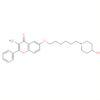 4H-1-Benzopyran-4-one,6-[[6-(4-hydroxy-1-piperidinyl)hexyl]oxy]-3-methyl-2-phenyl-