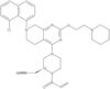 (2S)-4-[7-(8-Chloro-1-naphthalenyl)-5,6,7,8-tetrahydro-2-[2-(1-piperidinyl)ethoxy]pyrido[3,4-d]pyrimidin-4-yl]-1-(1-oxo-2-propen-1-yl)-2-piperazineacetonitrile