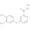 2-Pyridinecarboxamide, 4-(4-amino-3-methylphenoxy)-N-methyl-