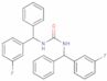 1,3-bis[(3-fluorophenyl)-phenyl-methyl]urea