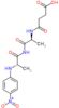 4-{[(1S)-1-methyl-2-({(2S)-2-[(4-nitrophenyl)amino]propanoyl}amino)-2-oxoethyl]amino}-4-oxobutanoi…