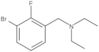 3-Bromo-N,N-diethyl-2-fluorobenzenemethanamine