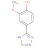 Phenol, 2-methoxy-4-(1H-tetrazol-5-yl)-