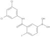 B-[3-[[(3,5-Dichlorophenyl)amino]carbonyl]-4-fluorophenyl]boronic acid