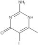 2-Amino-5-iodo-6-methyl-4(3H)-pyrimidinone