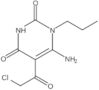 6-Amino-5-(2-chloroacetyl)-1-propyl-2,4(1H,3H)-pyrimidinedione