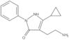 4-(2-Aminoethyl)-5-cyclopropyl-1,2-dihydro-2-phenyl-3H-pyrazol-3-one