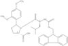 4-Thiazolidinecarboxylic acid, 2-(2,4-dimethoxyphenyl)-3-[(2S)-2-[[(9H-fluoren-9-ylmethoxy)carbonyl]amino]-4-methyl-1-oxopentyl]-, (4R)-