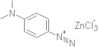 4-(dimethylamino)benzenediazonium trichlorozincate