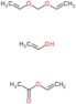 Acetic acid ethenyl ester, polymer with ethenol and 1,1′-[methylenebis(oxy)]bis[ethene]